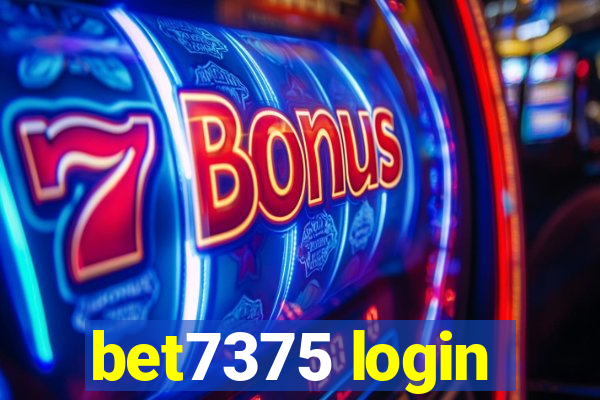 bet7375 login